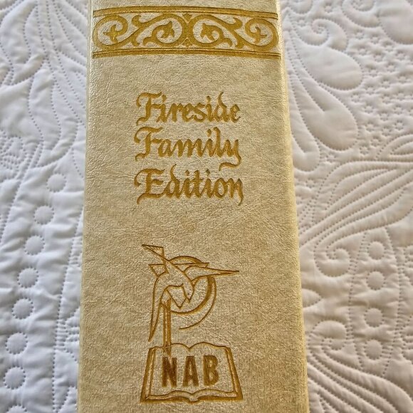 Fireside Family Edition NAB Catholic Bible With Jesus Portrait Cover & Illustrat - Picture 3 of 15